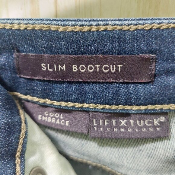 NYDJ Women's Slim Bootcut Jeans Size 10/Lift Tuck Technology Cool Embrace Denim - Picture 4 of 11